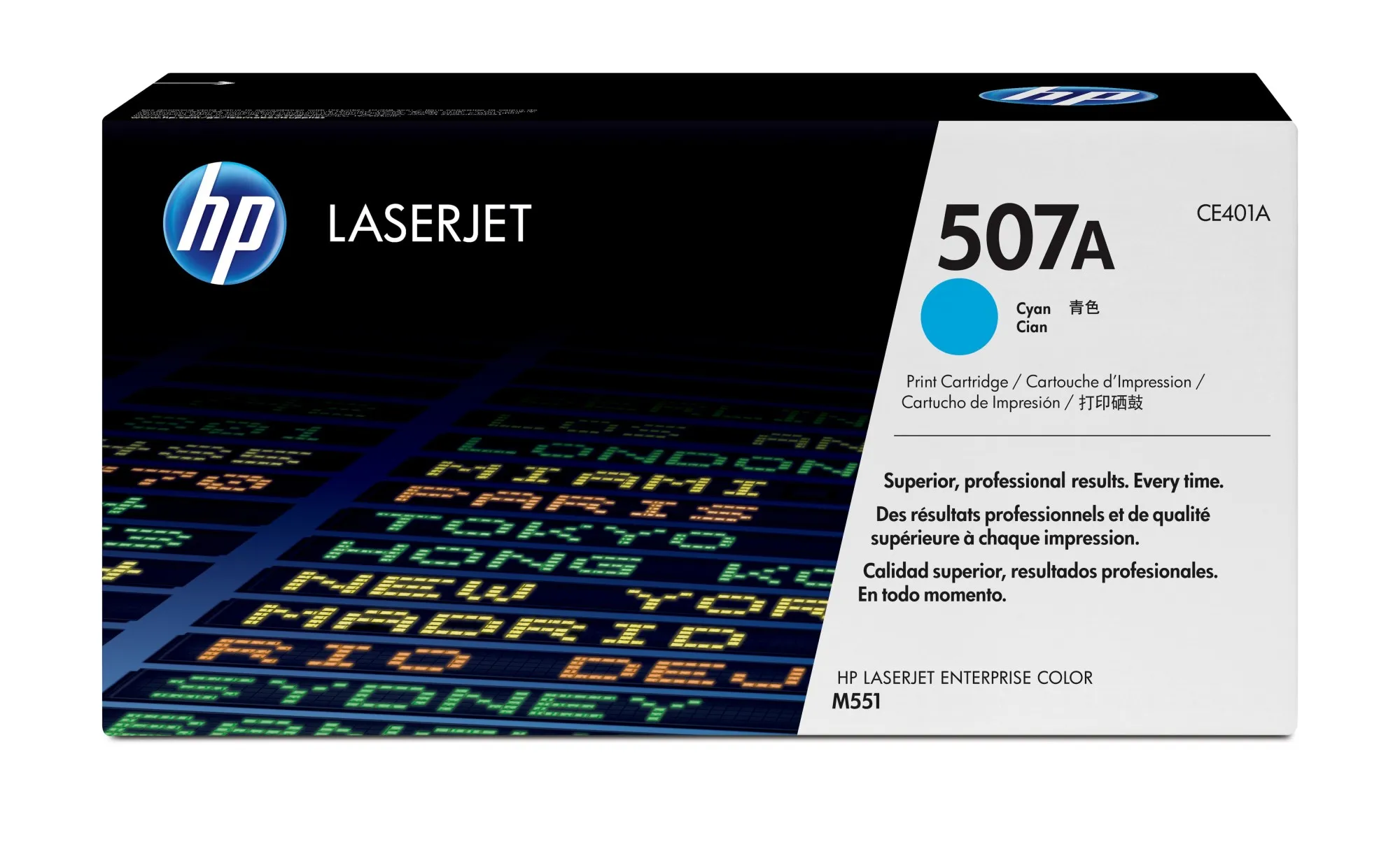 HP Cartuccia Toner originale ciano LaserJet 507A - immagine 1