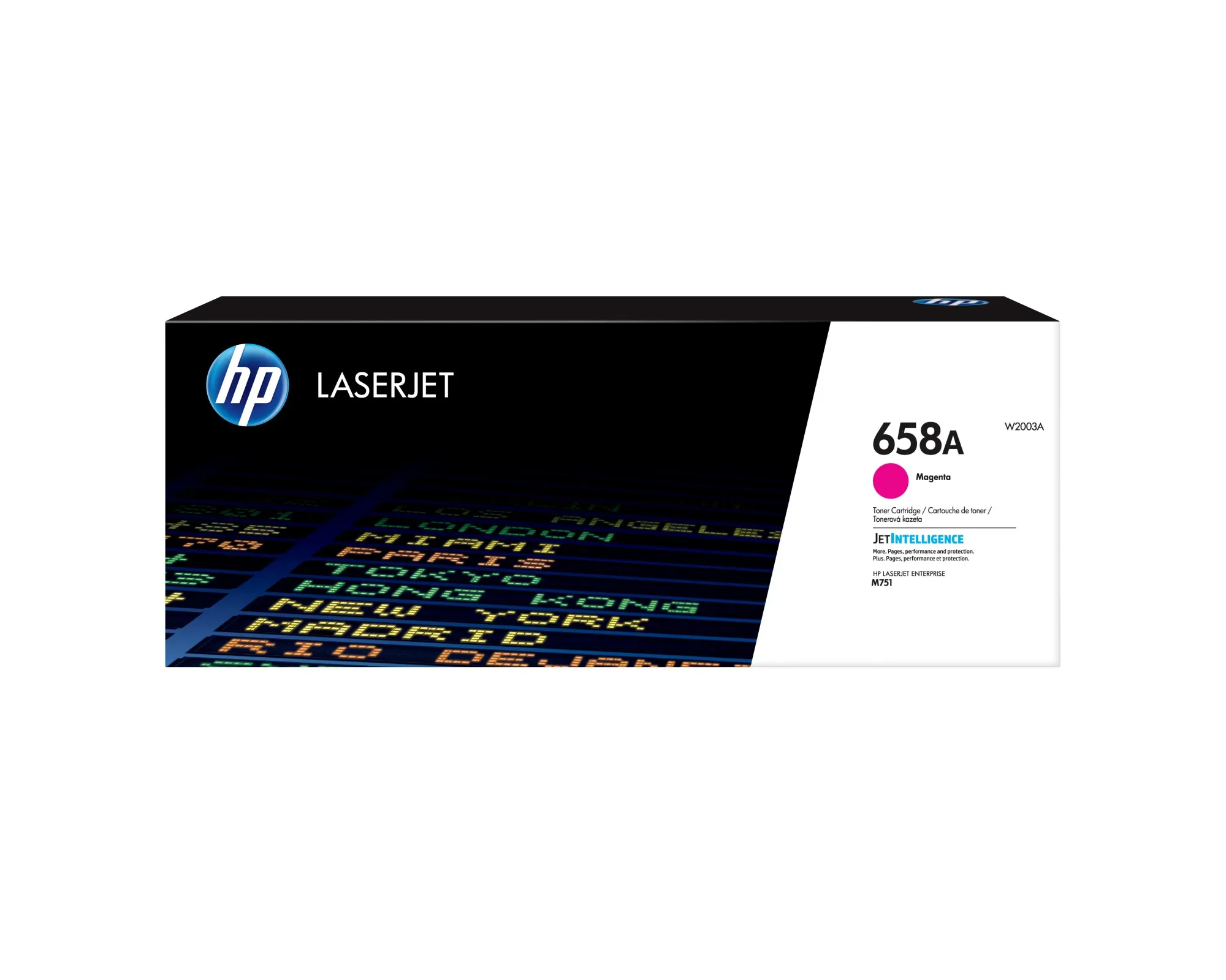 HP Cartuccia toner magenta originale LaserJet 658A - immagine 1