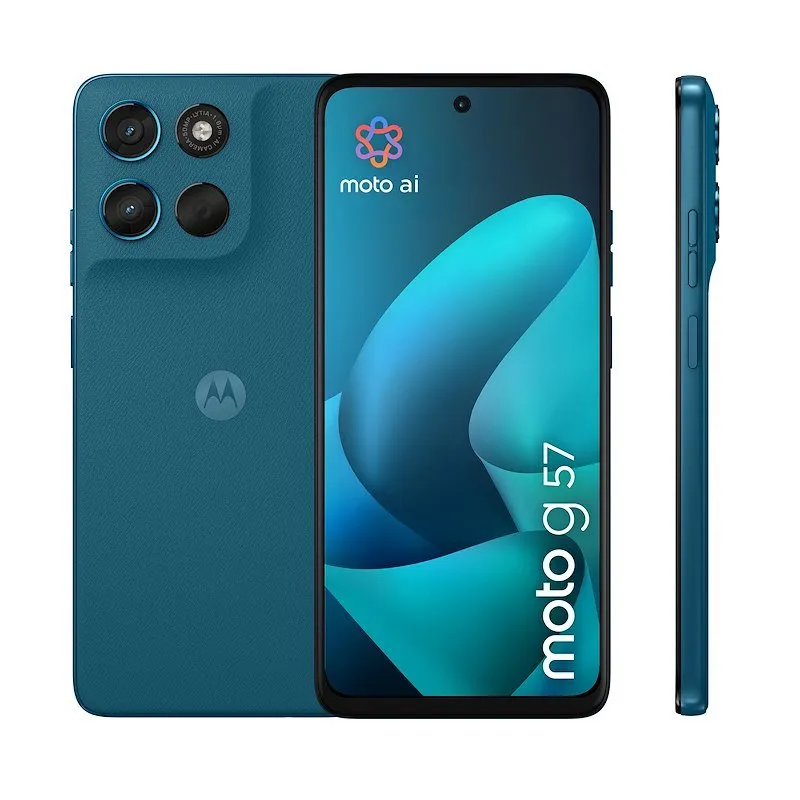 Motorola Smartphone moto g57 5G 24/256GB Corsair Green - immagine 1