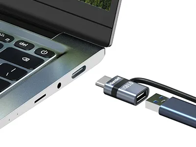 Hamlet Adattatore da USB-C Maschio a USB-A 3.0 Femmina Xad-lcm-af - immagine 1