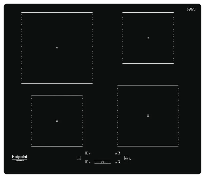 Hotpoint Ariston Piano Cottura a Induzione Hq 5660s Ne Nero - immagine 1