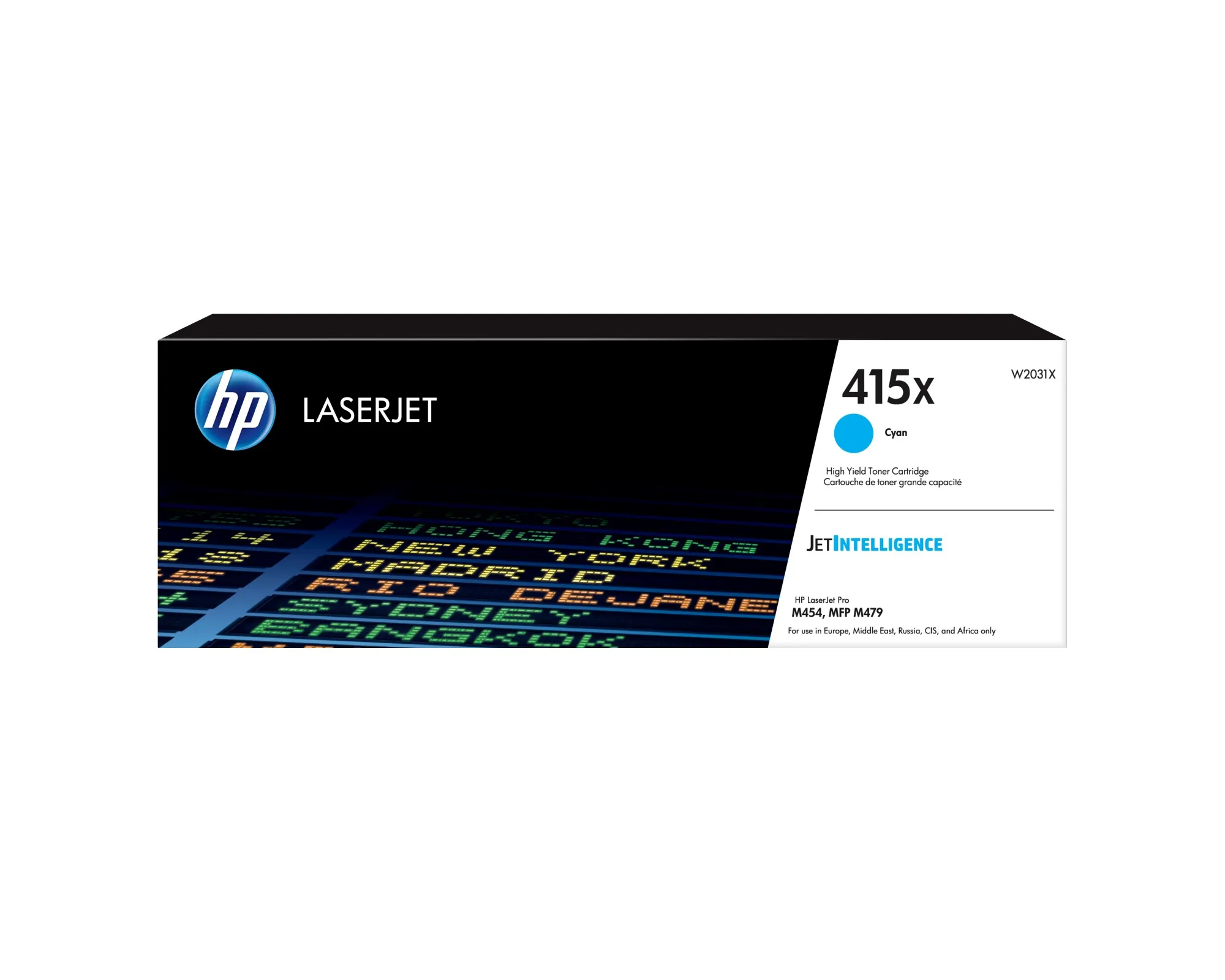 Hp Toner 415X Ciano Laserjet M454/M479 6.000 Pag Hp Toner 415X Ciano Laserjet M454/M479 6.000 Pag - immagine 1