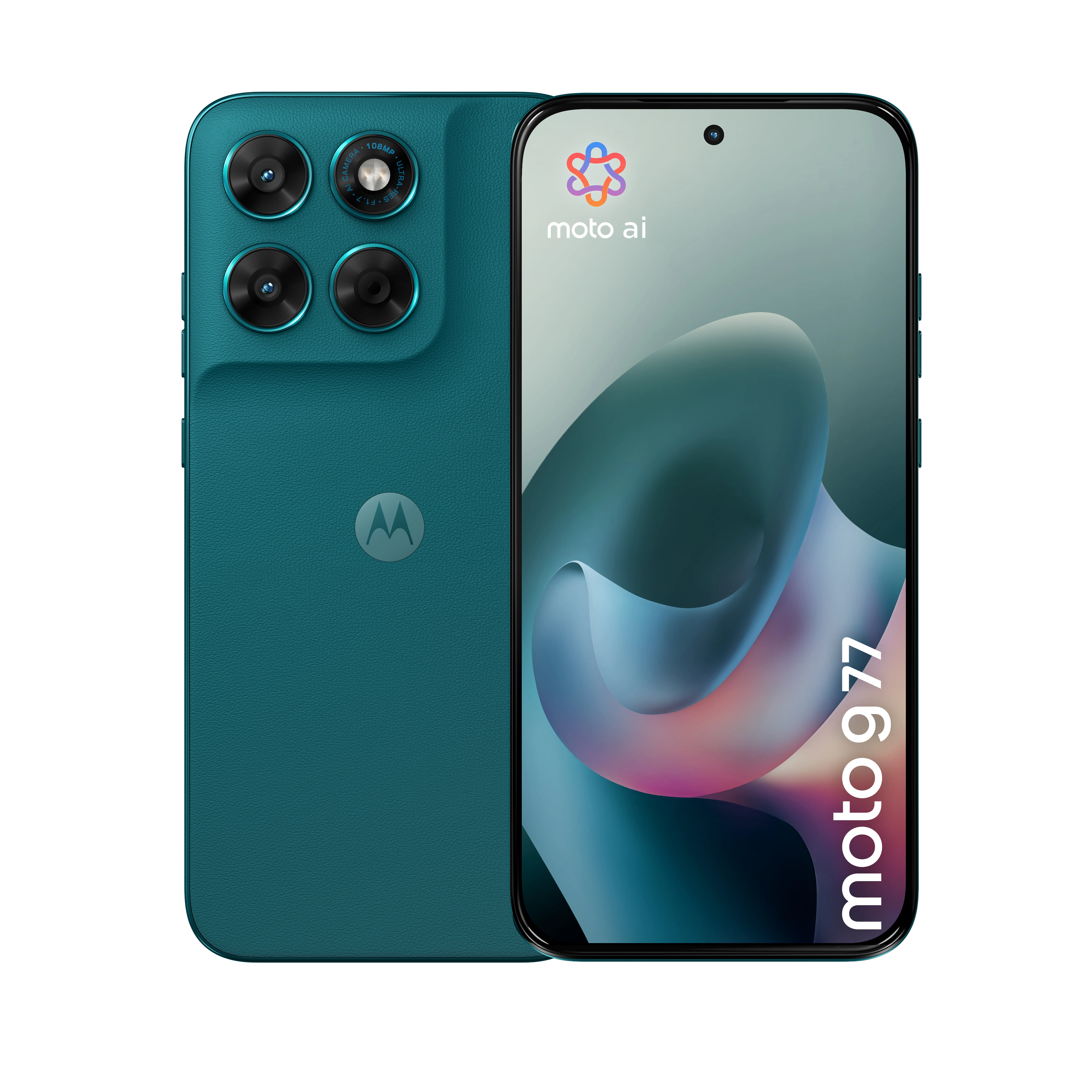Motorola moto g77 Camera 108MP Dual SIM ibrida Android 16.0 5G USB tipo-C 8 GB 256 GB 5200 mAh Verde - immagine 1
