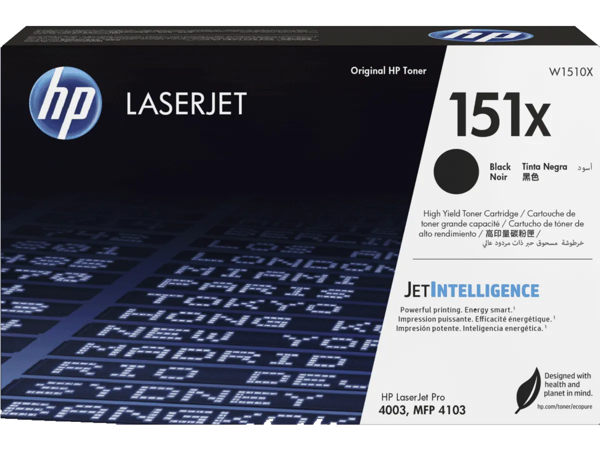 ORIGINALE HP toner nero W1510X 151X 9700 pagine - immagine 1