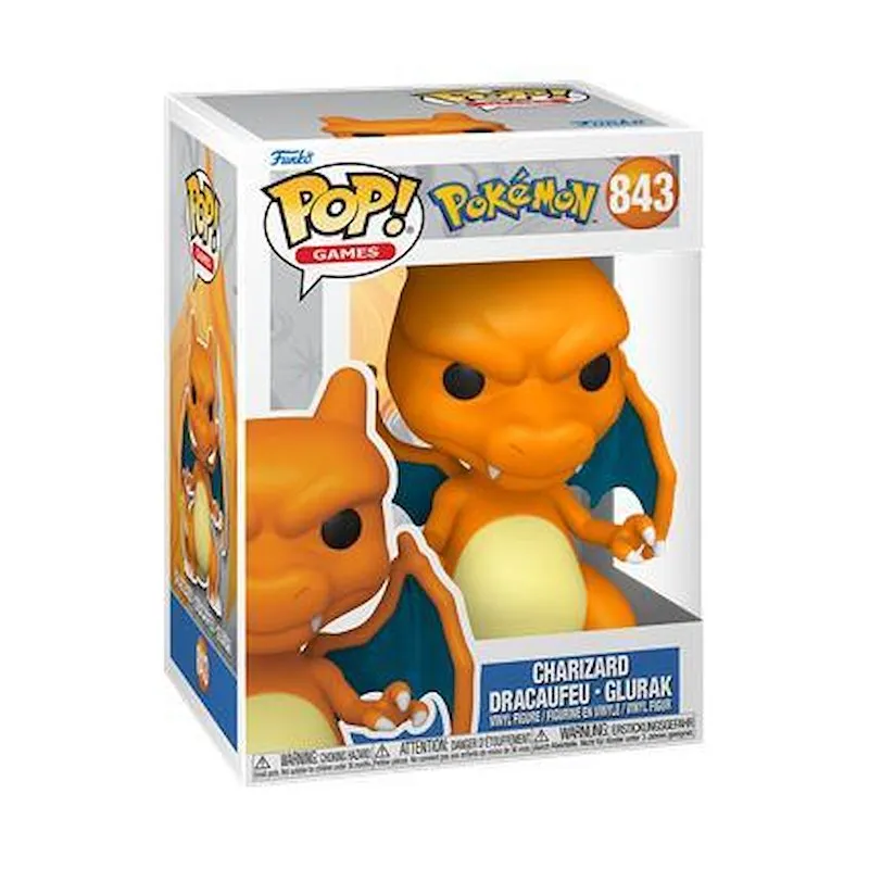 Funko Pop! Pokemon Charizard Bobble Head Figure - immagine 1