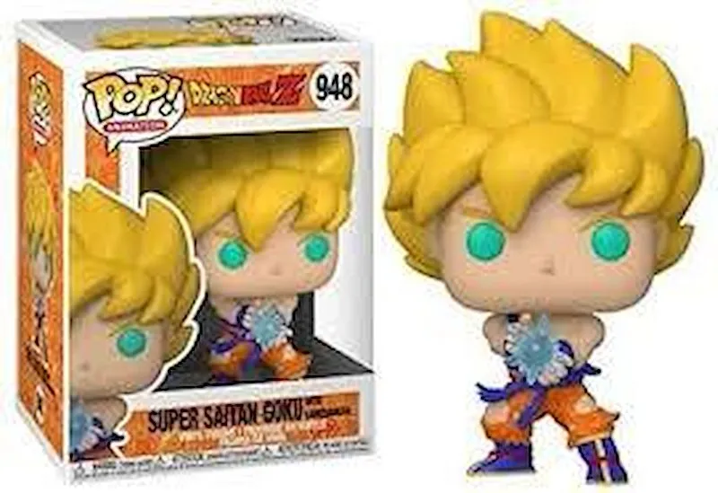 FUNKO POP Dragon Ball Z Super Saiyan Goku w/Kamehameha 948 Figu5059 - immagine 1