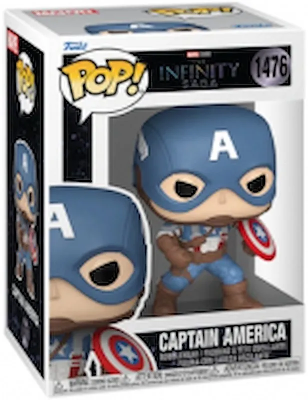 FUNKO POP Marvel The Infinity Saga Captain America 1476 83791 - immagine 1