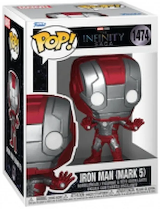 Funko Pop! Marvel The Infinity Saga Iron Man (Mark 5) 1474 - immagine 1