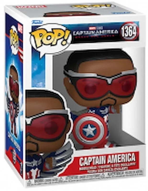 Funko Pop! Captain America Brave New World 1364 - immagine 1