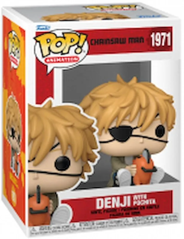 Funko POP Chainsaw Man Denji w/Pochita 1971 - immagine 1