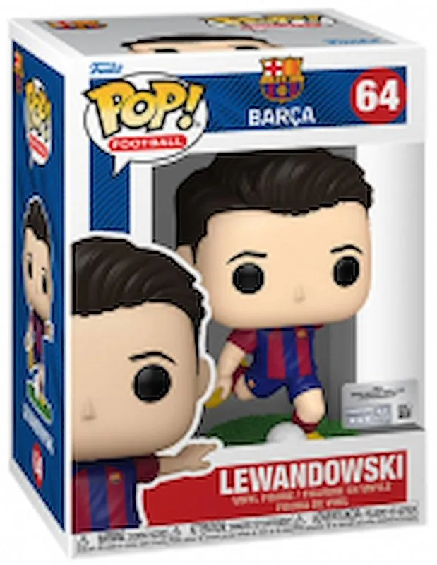 Funko POP Barcellona Robert Lewandowski 64 - immagine 1