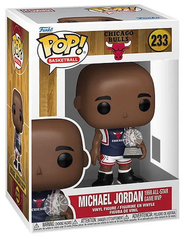 Funko Pop! NBA Chicago Bulls Michael Jordan 1998 All-Star 233 - immagine 1