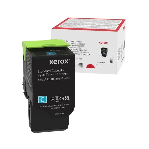 Xerox Toner C310/C315 Ciano Standard Capacity (2000 Pag) 006R04357 - immagine 1