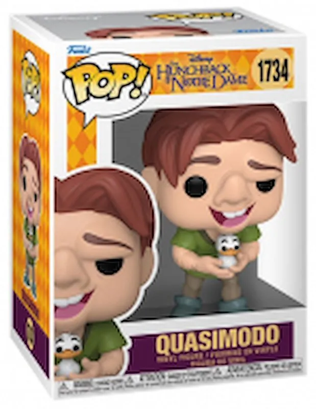 Funko Pop! Il Gobbo di Notre Dame Quasimodo w/Bird 1734 - immagine 1
