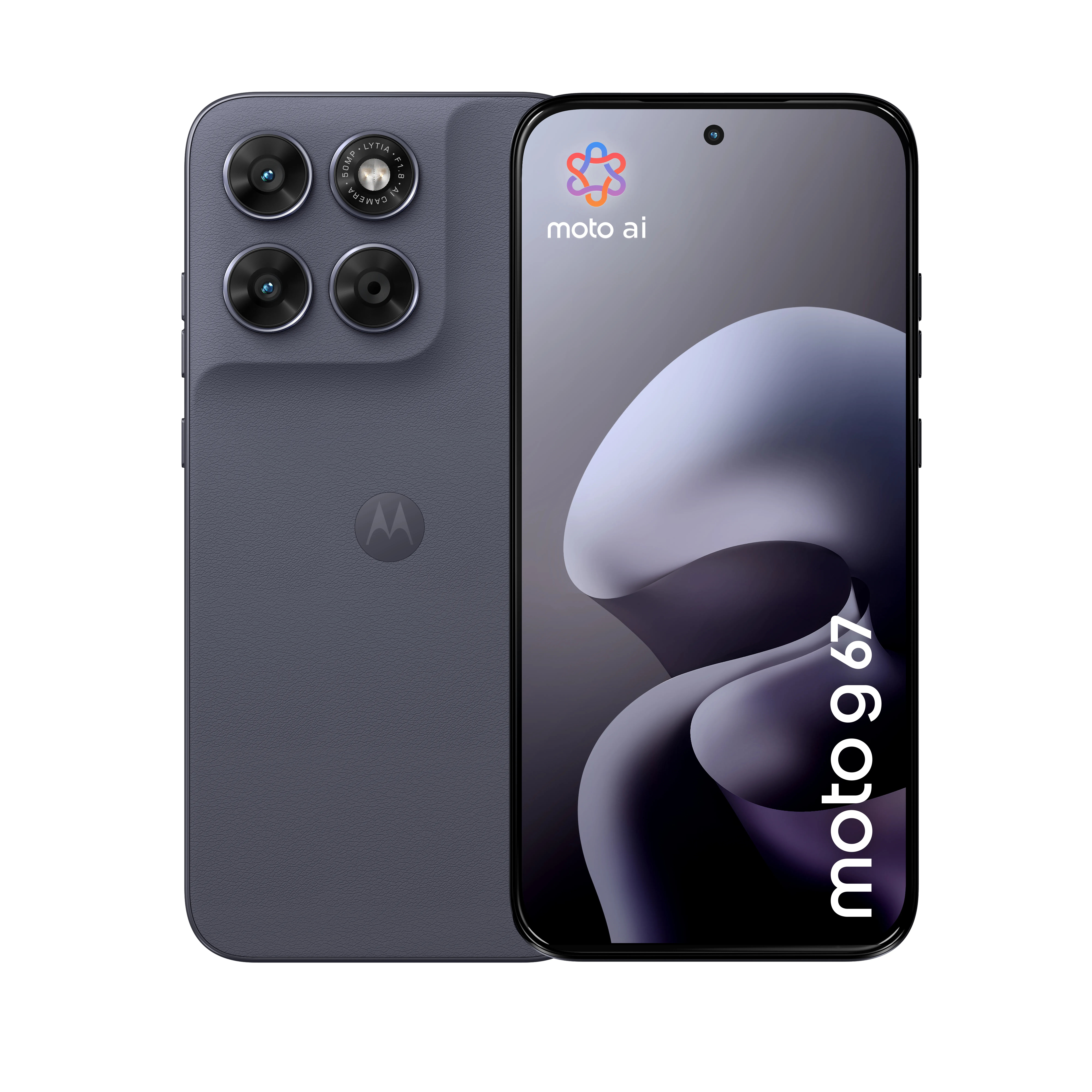 Motorola moto g67 173 cm (6.8) Dual SIM ibrida Android 16.0 5G USB tipo-C 4 GB 256 GB 5200 mAh Grigio - immagine 1