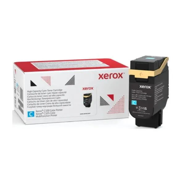 Xerox C320/C325 Cyan High Capacity Toner Cartridge (5 500 Pages) 006R04828 - immagine 1