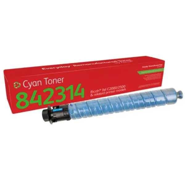 Xerox Everyday Remanufactured Toner Cyan Replaces Ricoh 842314 006R04890 - immagine 1
