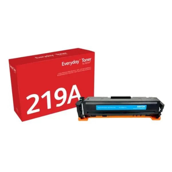 Xerox Everyday Cyan Toner Replaces Hp 219A (W2191A) Standard Capacity 006R05151 - immagine 1