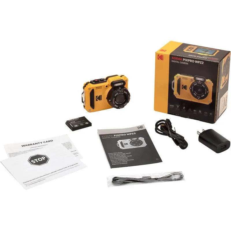 Kodak Fotocamera bridge Wpz2 Yellow - immagine 1