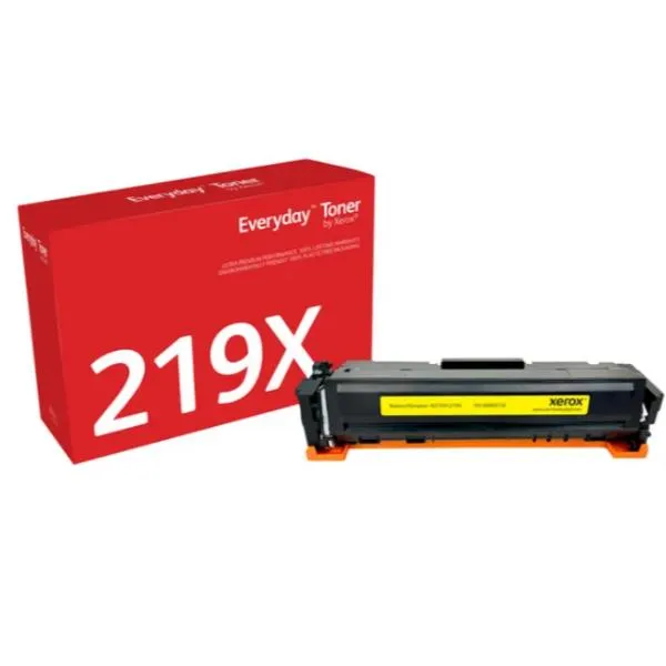 Xerox Everyday Yellow Toner Replaces Hp 219X (W2192X) High Capacity 006R05156 - immagine 1