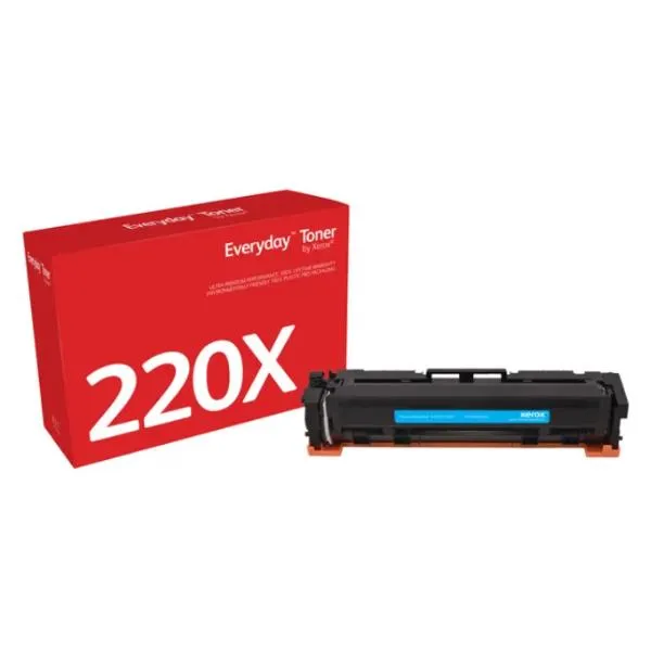 Xerox Everyday Cyan Toner Replaces Hp 220X (W2201X) High Capacity 006R05209 - immagine 1