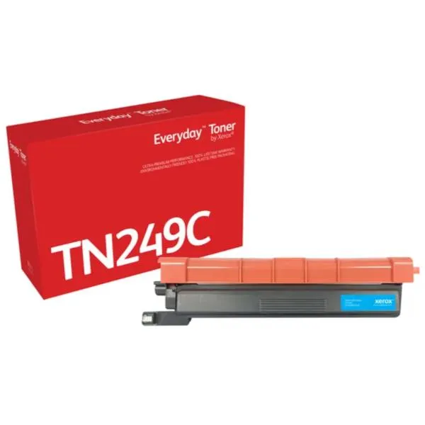 Xerox Everyday Cyan Toner Replaces Brother TN-249C High Capacity 006R05336 - immagine 1