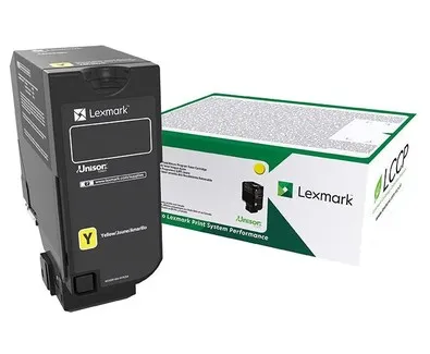 ORIGINALE Lexmark toner giallo 75B20Y0 CS/CX727 10000 pagine - immagine 1