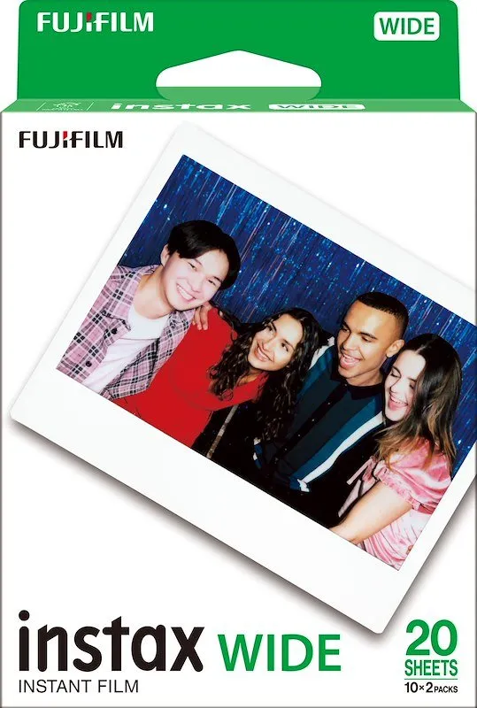 Fuji Pellicole Istantanee 20 Pz Instax Film Wide - immagine 1