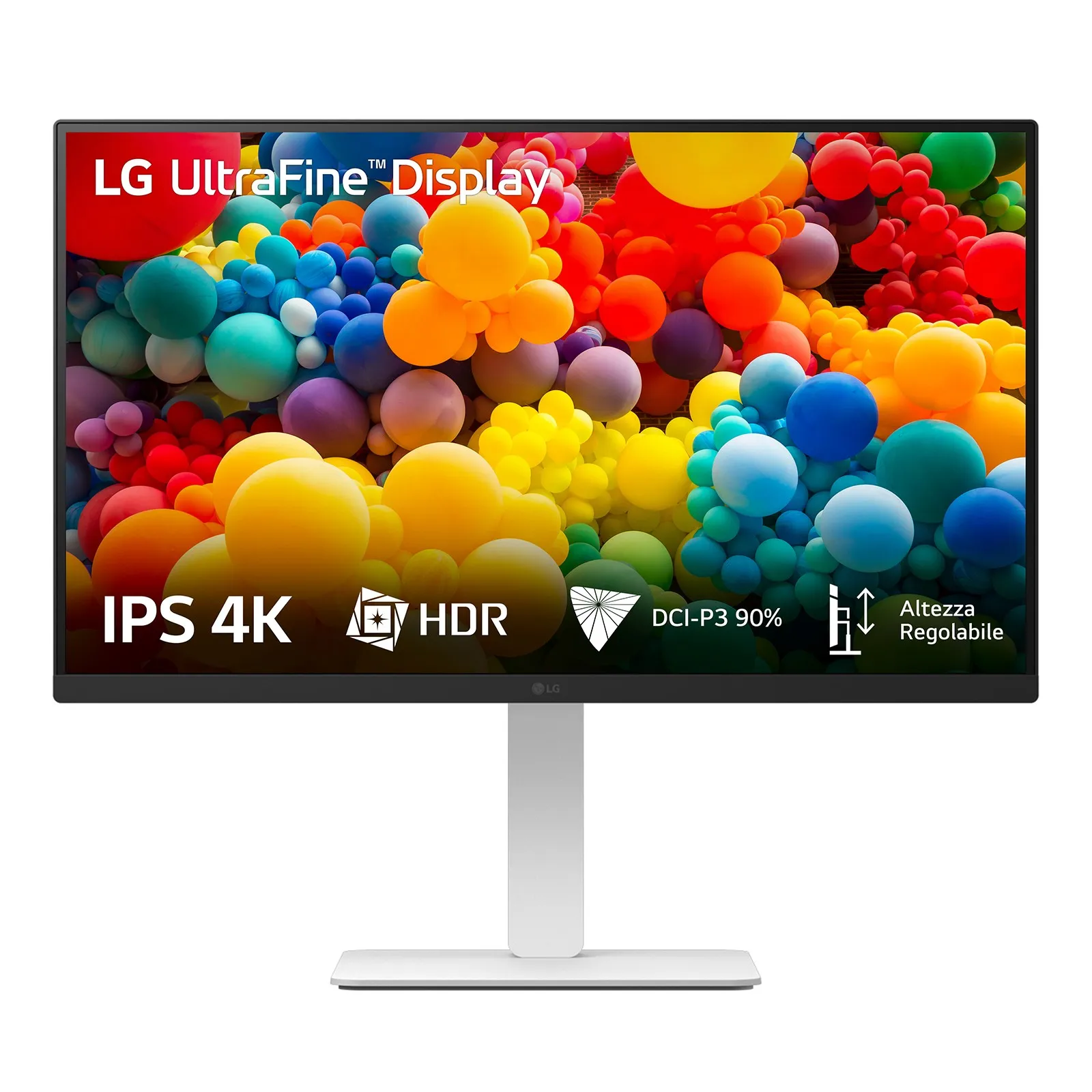LG 27US550 Monitor UHD 4K 27 IPS HDR DCI-P3 - immagine 1