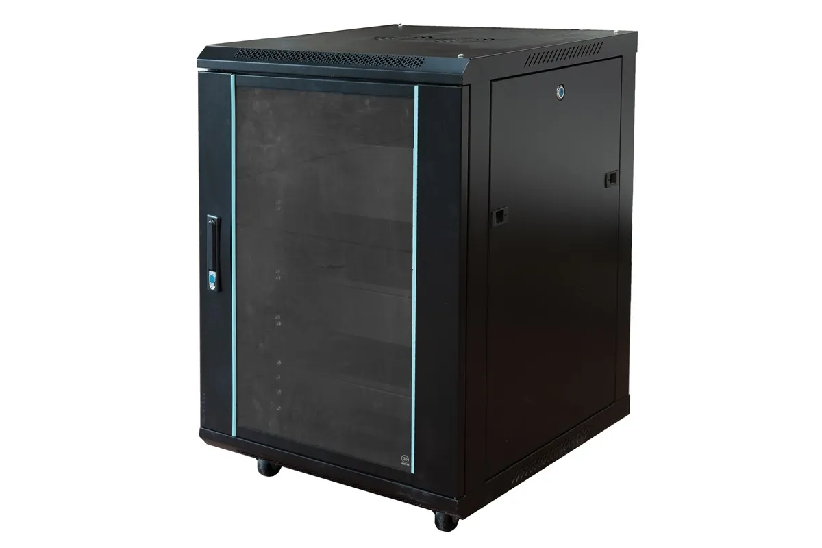 Armadio Rack 19 Audio Video 600X600 15U Colore Nero - immagine 1