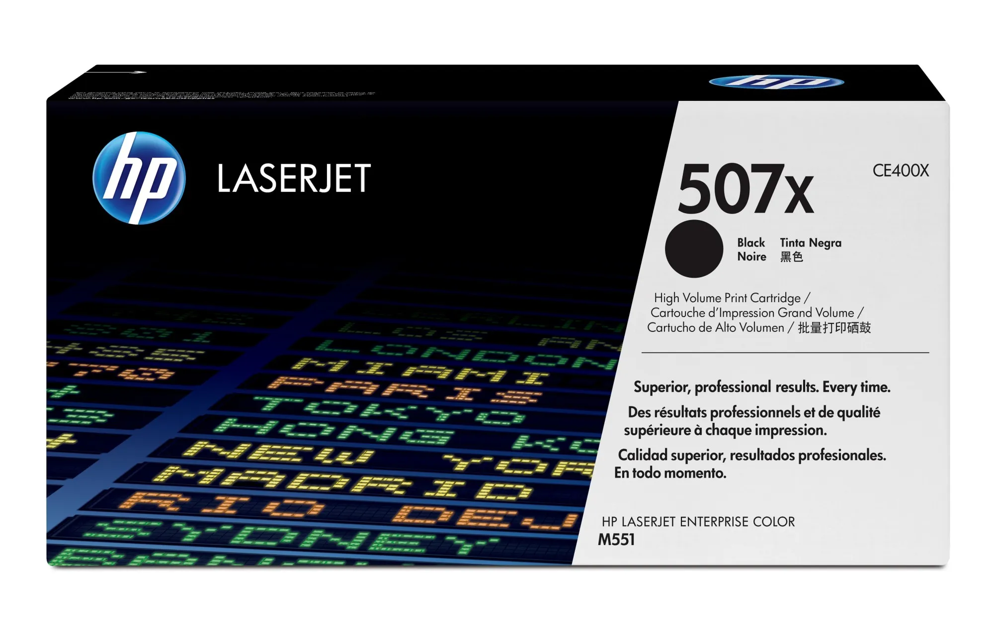HP Cartuccia Toner originale nero ad alta capacità LaserJet 507X - immagine 1