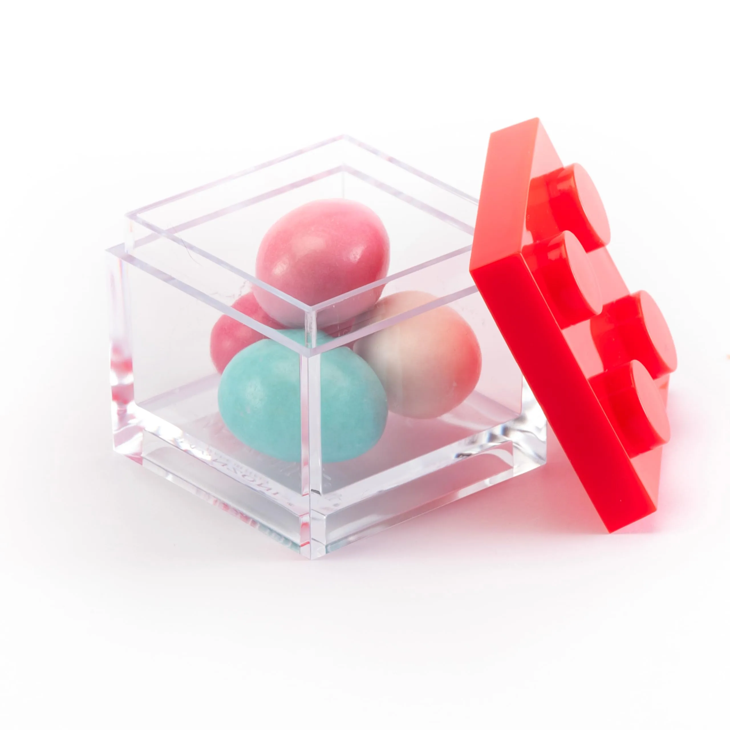 Manzoni Home - Contenitori Mattoncino - Set da 24 Pezzi Multicolore - Ideali come Bomboniere per Matrimoni, Feste di Laurea e Decorazioni Creative - Made in Italy - immagine 4