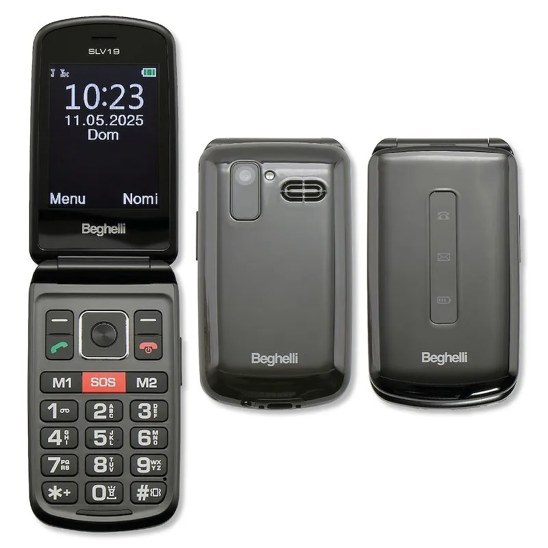 Beghelli Salvalavita Phone Slv19 Eco grigio - immagine 1