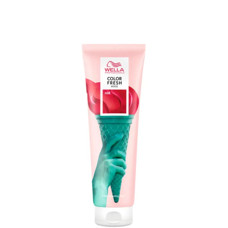 Wella Color Fresh Mask - RED - immagine 1