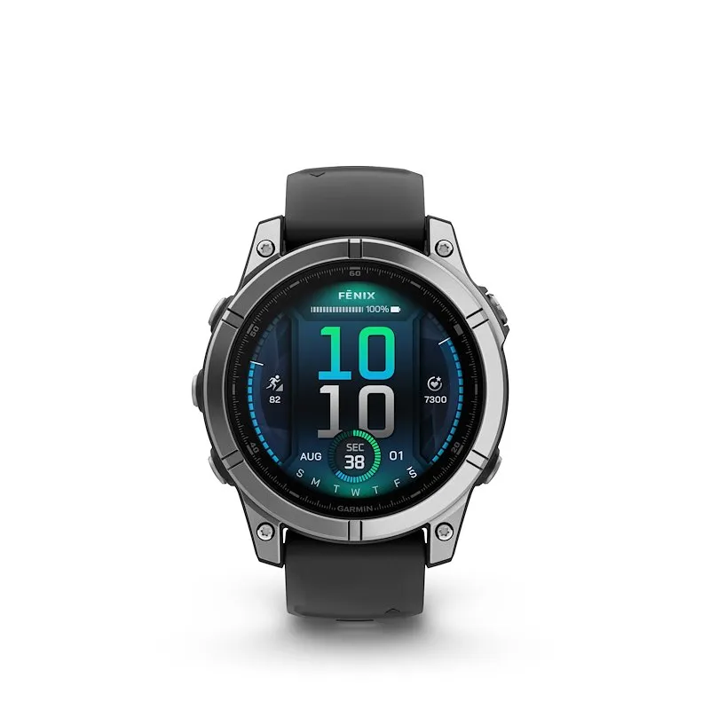 Garmin Fenix E Stainless Acciaio/Nero - immagine 1