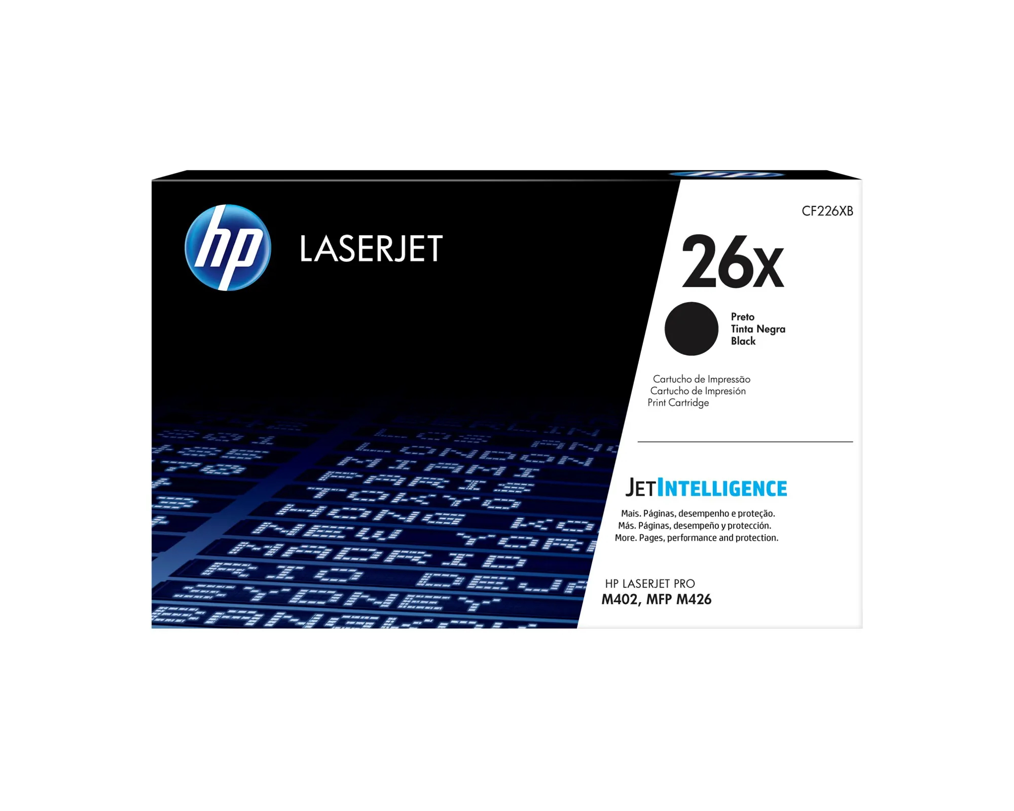 HP Cartuccia Toner originale nero ad alta capacità LaserJet 26X - immagine 1