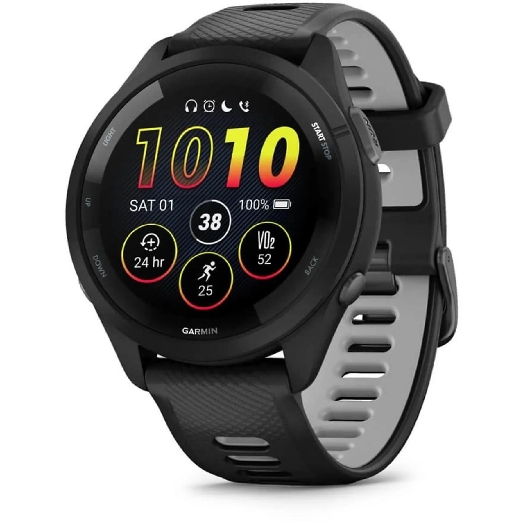 Garmin Smartwatch Forerunner 265 46mm Black/powder Gray - immagine 1