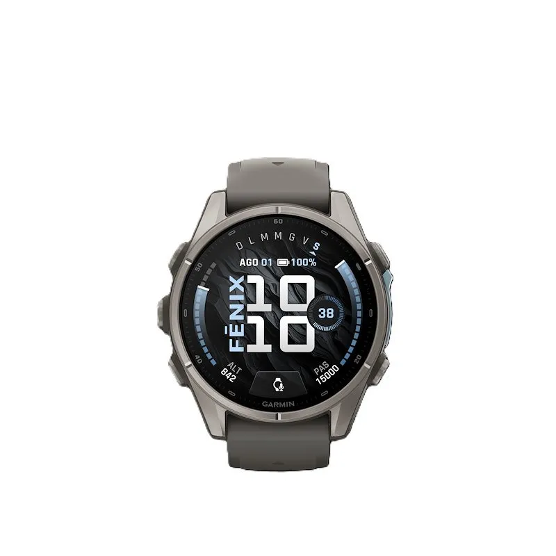Garmin Fenix 9 Pebble Gray 43mm Titanio / Grigio - immagine 1