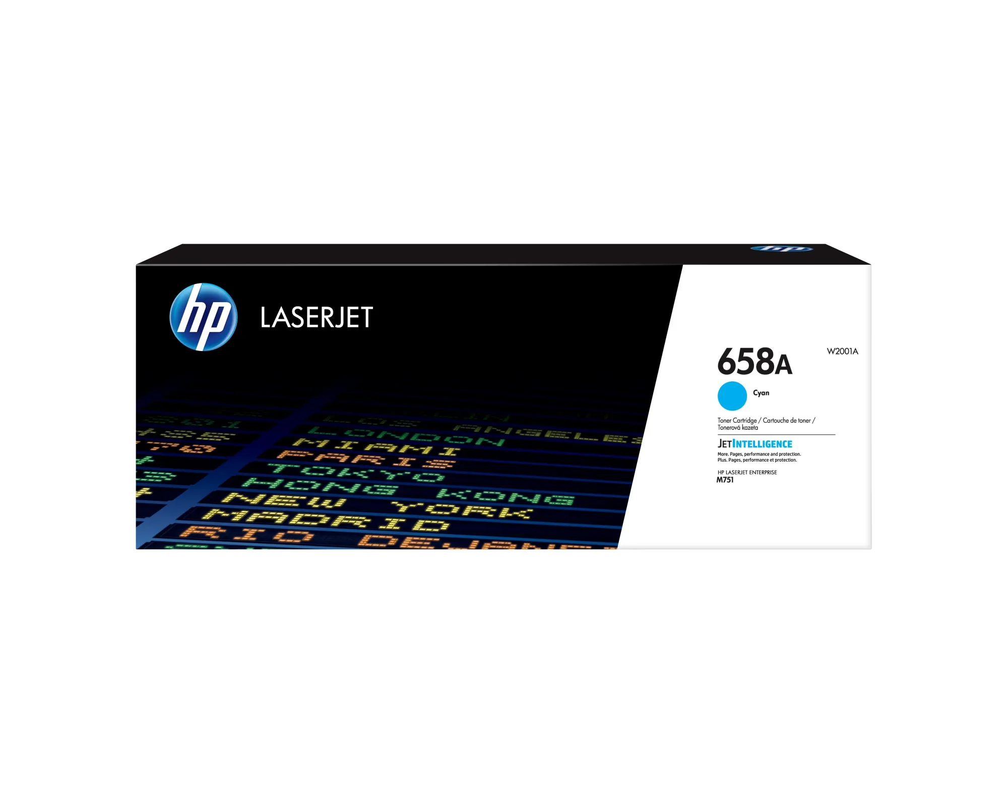 ORIGINALE HP toner ciano W2001A 658A 6000 pagine - immagine 1