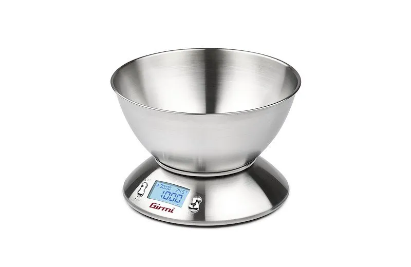 Girmi Bilancia Digitale da cucina PS85 Acciaio Inox - immagine 1
