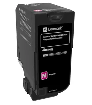ORIGINALE Lexmark toner magenta 74C2SM0 CS/CX725 7000 pagine - immagine 1