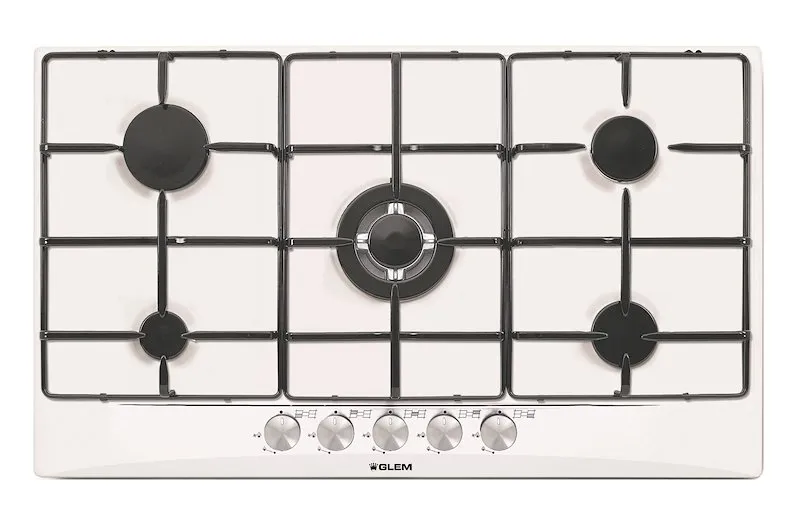 Glem piano a gas Gt955wh- Bianco - immagine 1