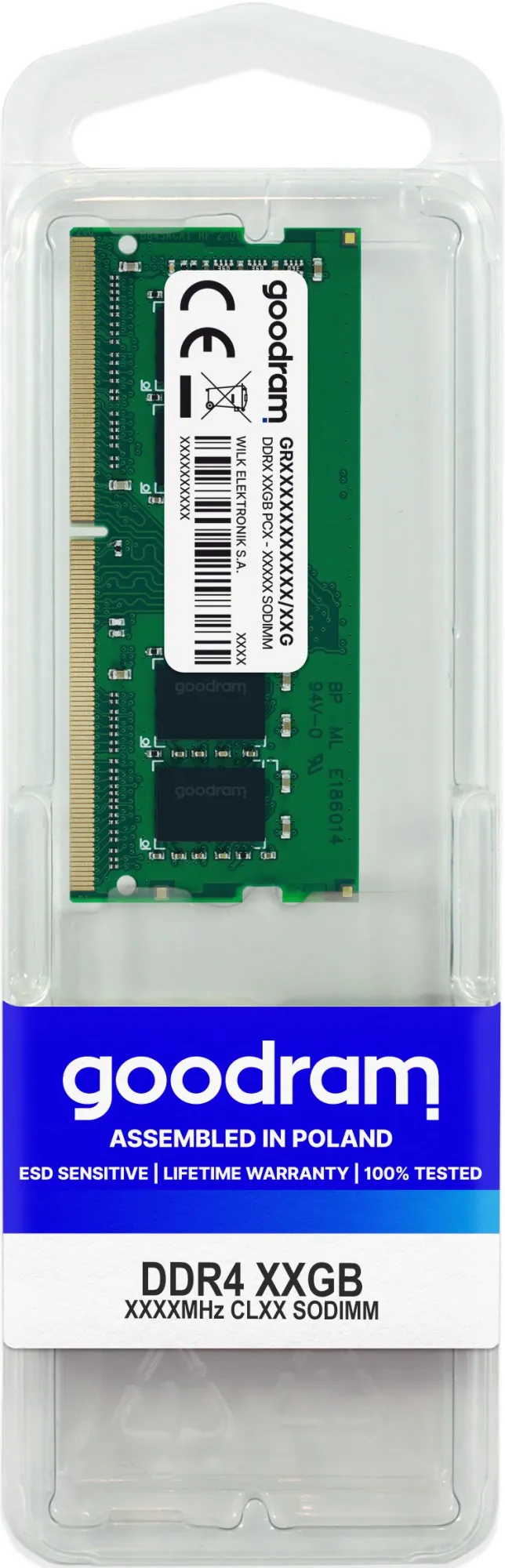 Ddr4 32Gb 3200 Mhz So-Dimm Goodram Cl22 Pc4-25600 - immagine 1