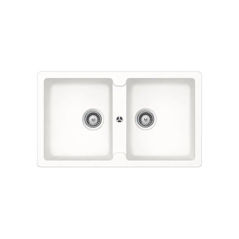 Glem Gas Lavello Glu862wh Bianco Alpina - immagine 1