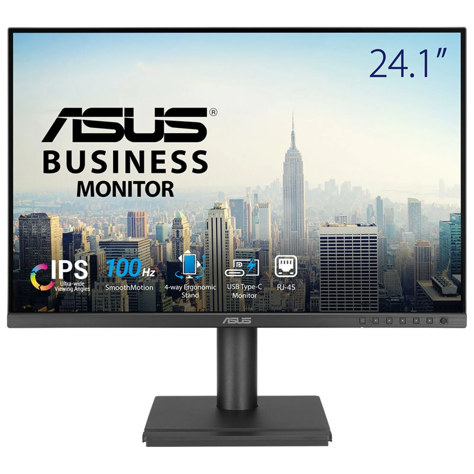 Asus Monitor 238 Led Ips 16:10 Wuxga 100Hz Pivot Usb-C Dock Dp/Hdmi Multimediale - immagine 1