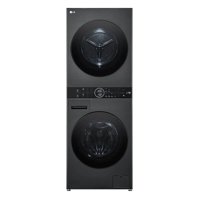 Lg Lavasciuga Washtower 12/10Kg WT1210BBF Platinum Black - immagine 1