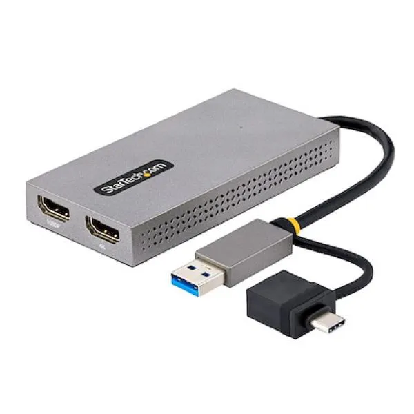 Startech Adattatore USB 3.0 A Hdmi USB A/C 2 4K30Hz E 1080p 107B-USB-HDMI - immagine 1