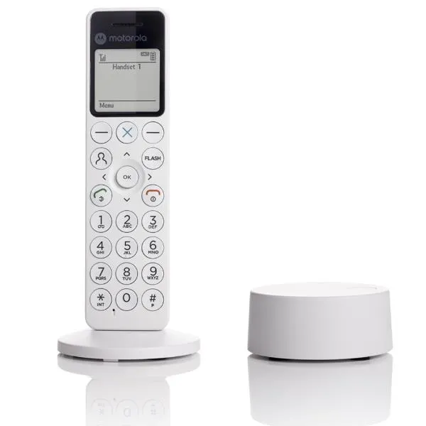 Motorola Cordless DOT411 White 107DOT411 - immagine 1