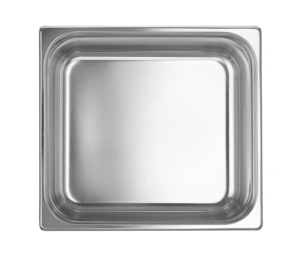 HENDI Contenitore Gastronorm, GN 2/3, resistenza termica -40 °C a 300 °C, compatibile con i forni a convezione, frigoriferi, bagno María, chafing dishes, 13L, 354x325x(H)150mm, acciaio inox 18/10 - immagine 3