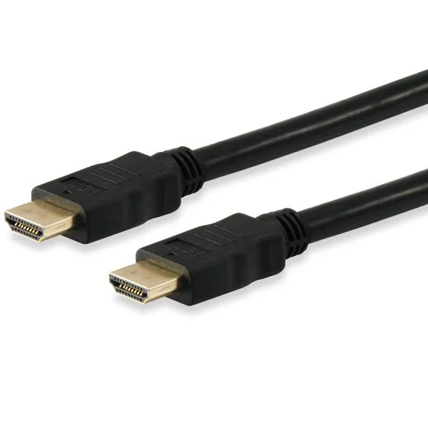 Equip High Speed Hdmi 2.0 Cable With Ethernet Black M/M 20m 119375 - immagine 1